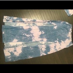 Beautiful Tie Dye Skirt Set